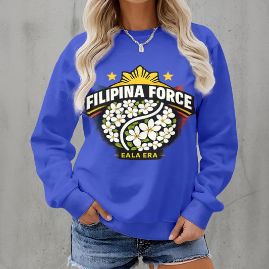 Women's Fleece Crew Neck Sweatshirt|DTF
