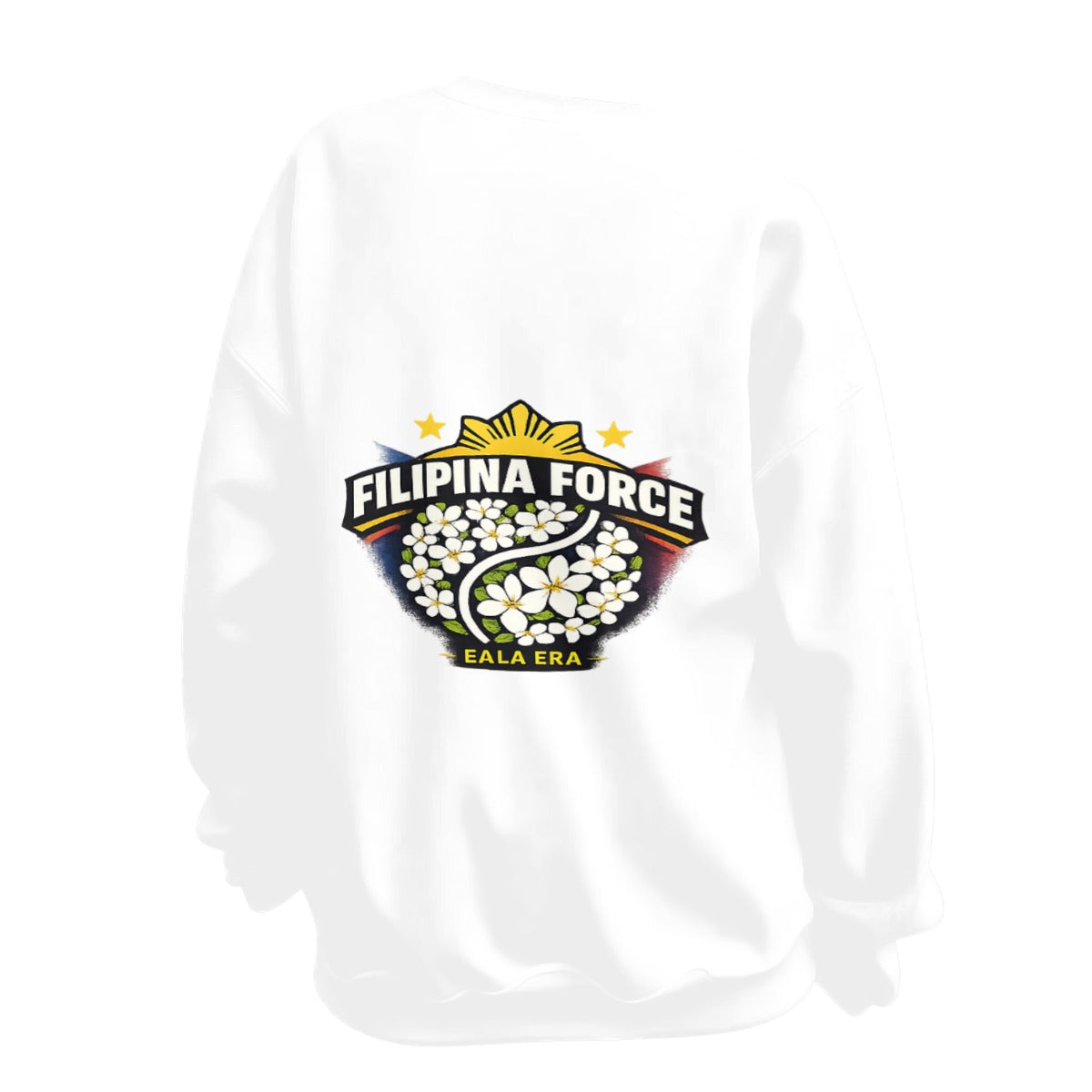 Women's Drop Shoulder Crew Neck Sweatshirt|DTF