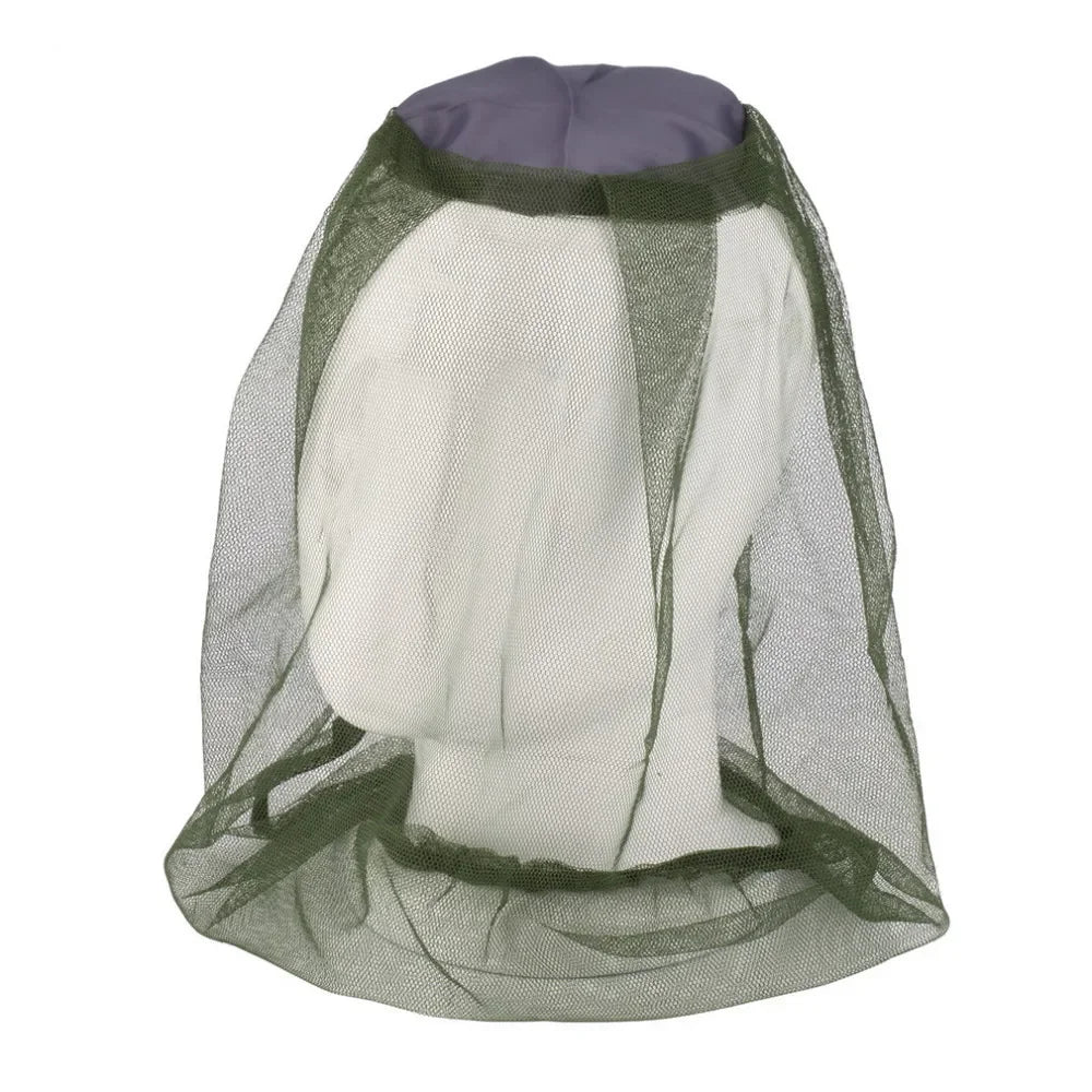 Outdoor Fishing Night Fishing Hat Insect-Proof Mosquito-Proof Hat Net Fishing Sun Protection Hat Unisex Bee-Proof Hat Breathable