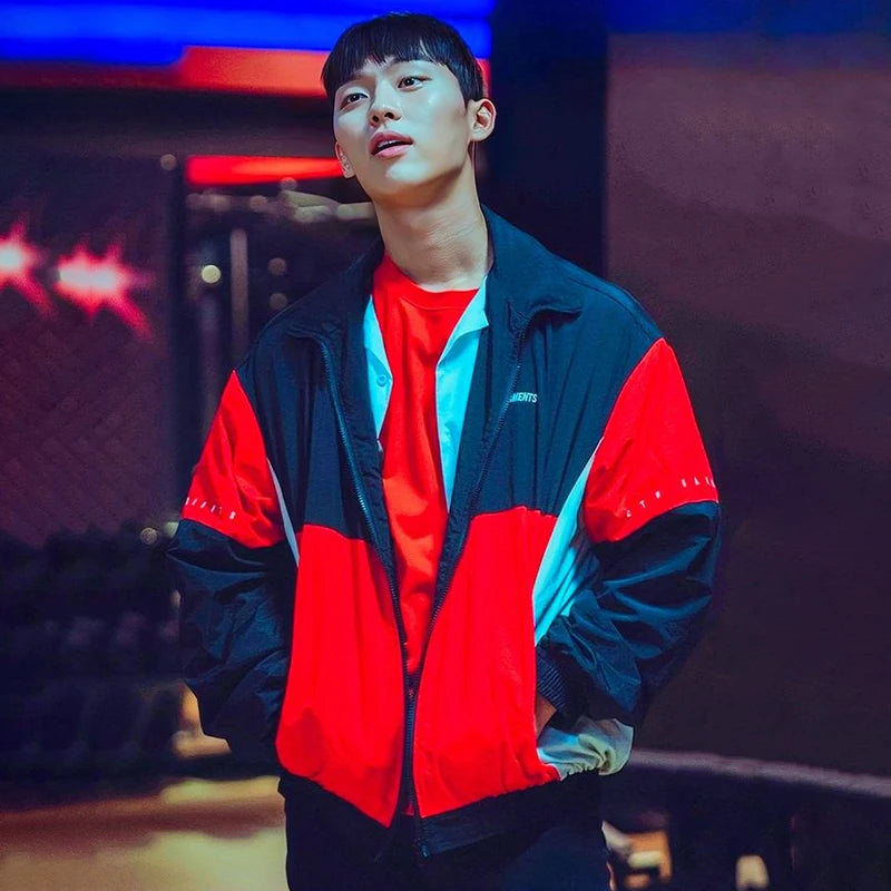 Ahn Suho Weak Hero Class 1 Jacket Unisex Sports Coat Men Women Track Activewear Tops Loose Outerwear Qt8 Garments Zip Clothing