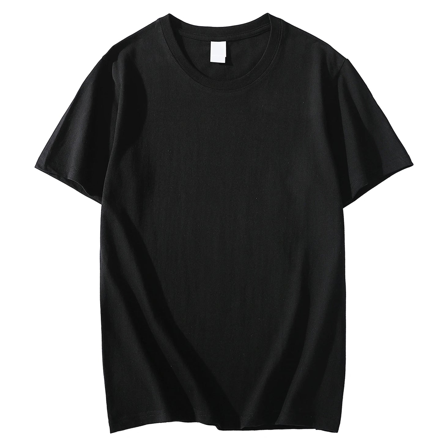 Solid Color T-shirt 8 Colors 2023 New Short Sleeve Men's/Women's Heavy Pound 220g Cotton White Crewneck Loose Top S-4XL