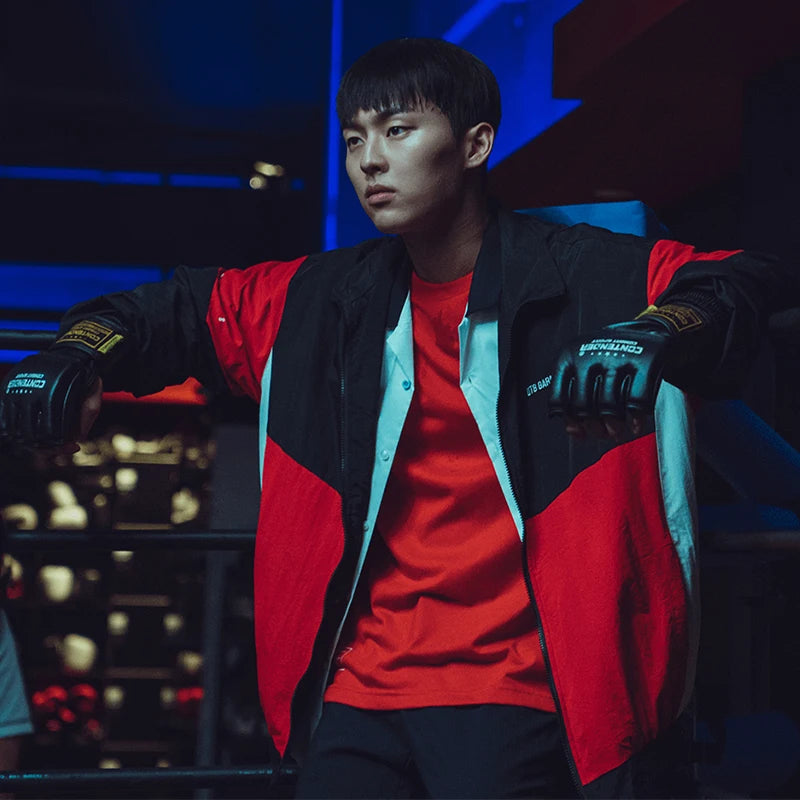Ahn Suho Weak Hero Class 1 Jacket Unisex Sports Coat Men Women Track Activewear Tops Loose Outerwear Qt8 Garments Zip Clothing