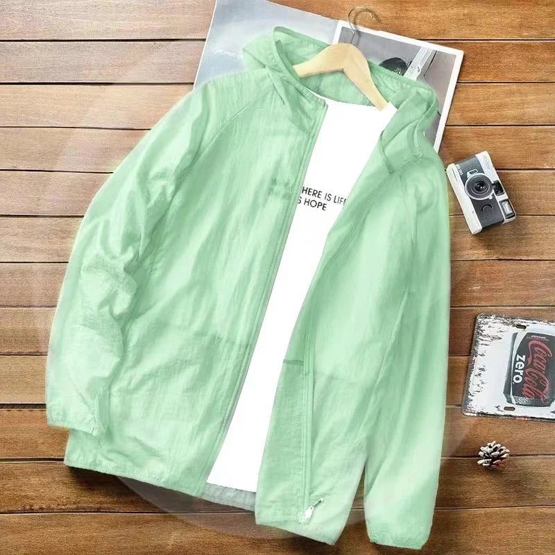 Camping Waterproof Jacket Men Women Windbreaker Men Raincoat Rain Jacket Men Waterproof Hiking Climbing Clothes Sun Protection