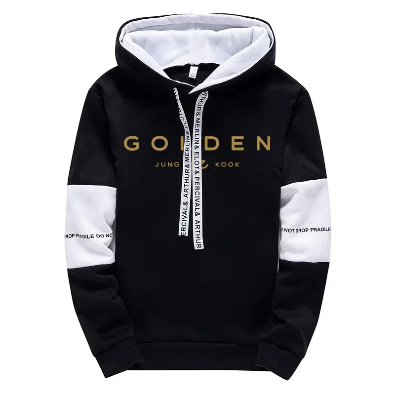 Jung Kook Fans Hoodie All Season Woman Daily Casual Sports Hooded Sweatshirts 2025 K-pop Hoody Streetwear Women's Clothes