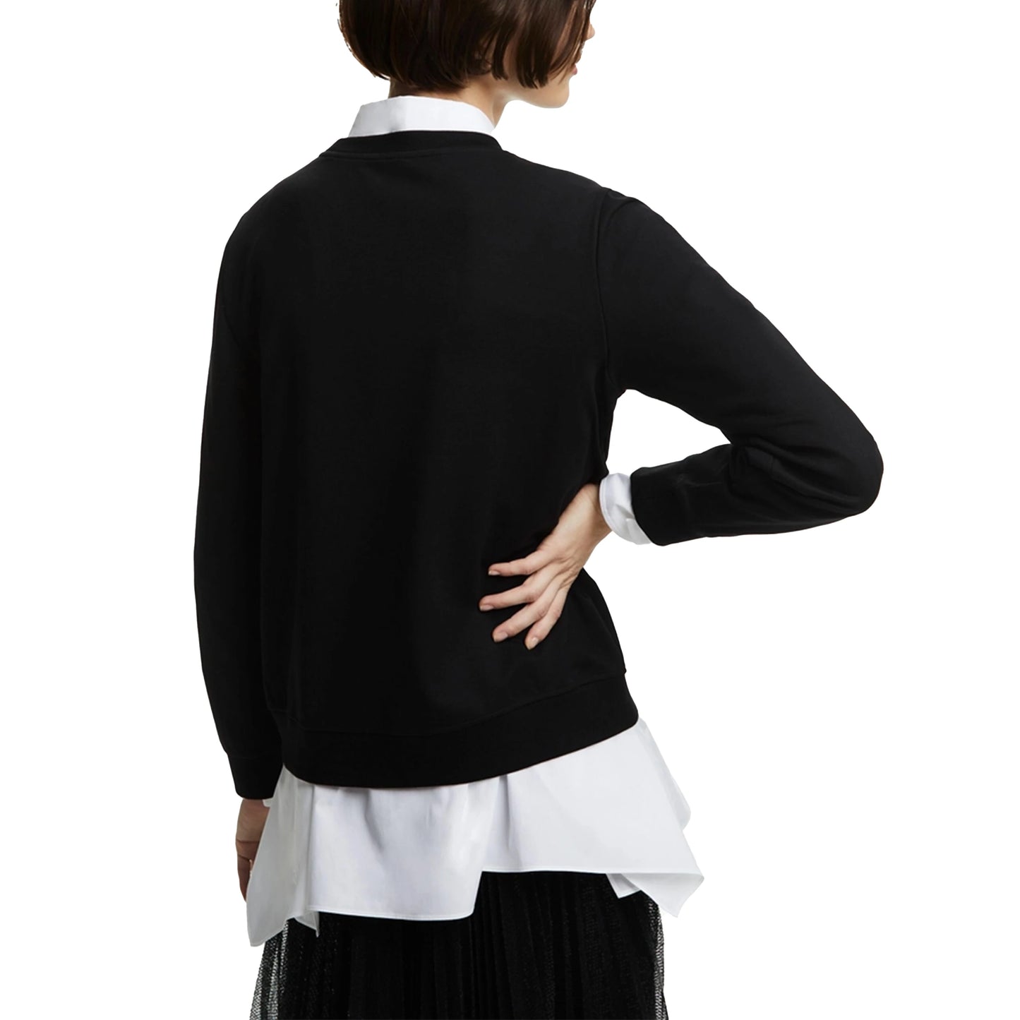 CHCH Spring Autumn New Women's Sweatshirts Coats Clothes Tops Clothing Hooded Long Sleeved Round Neck Pullover Top