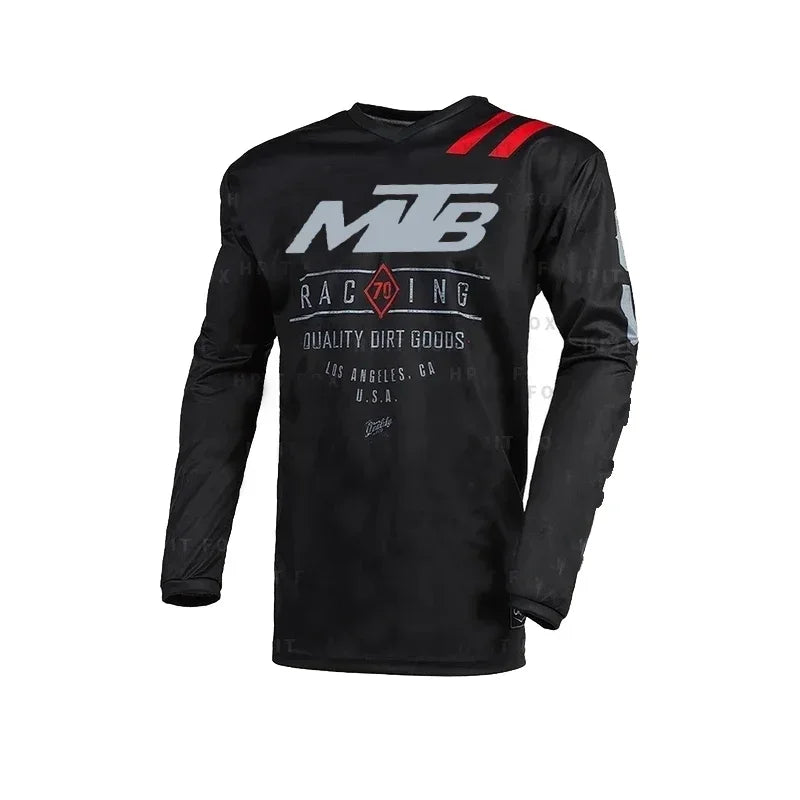 2026 New Motocross Mountain Enduro Bike Clothing Bicycle Moto Downhill Women Men Cycling Jersey MTB Shirts BMX Mtb Spexcel