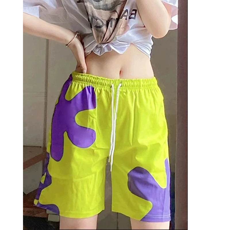 New Summer 3D Anime Patrick Star Board Shorts Trunks Quick Dry Beach Swiming Shorts Women Men Hip Hop Short Pants Beach clothes