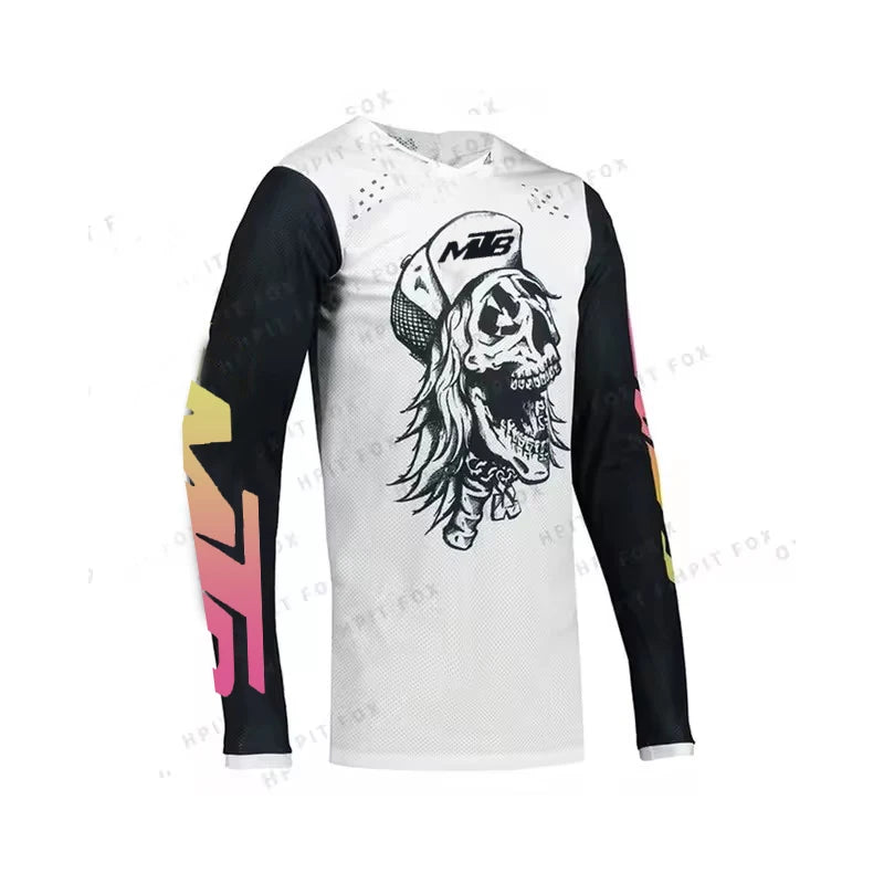 2025 Motocross Mountain Enduro Bike Clothing Bicycle Moto Downhill T-shirt  Women Men Cycling Jersey MTB Shirts BMX