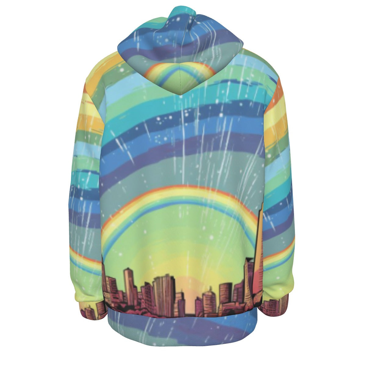All-Over Print Men's Pullover Hoodie
