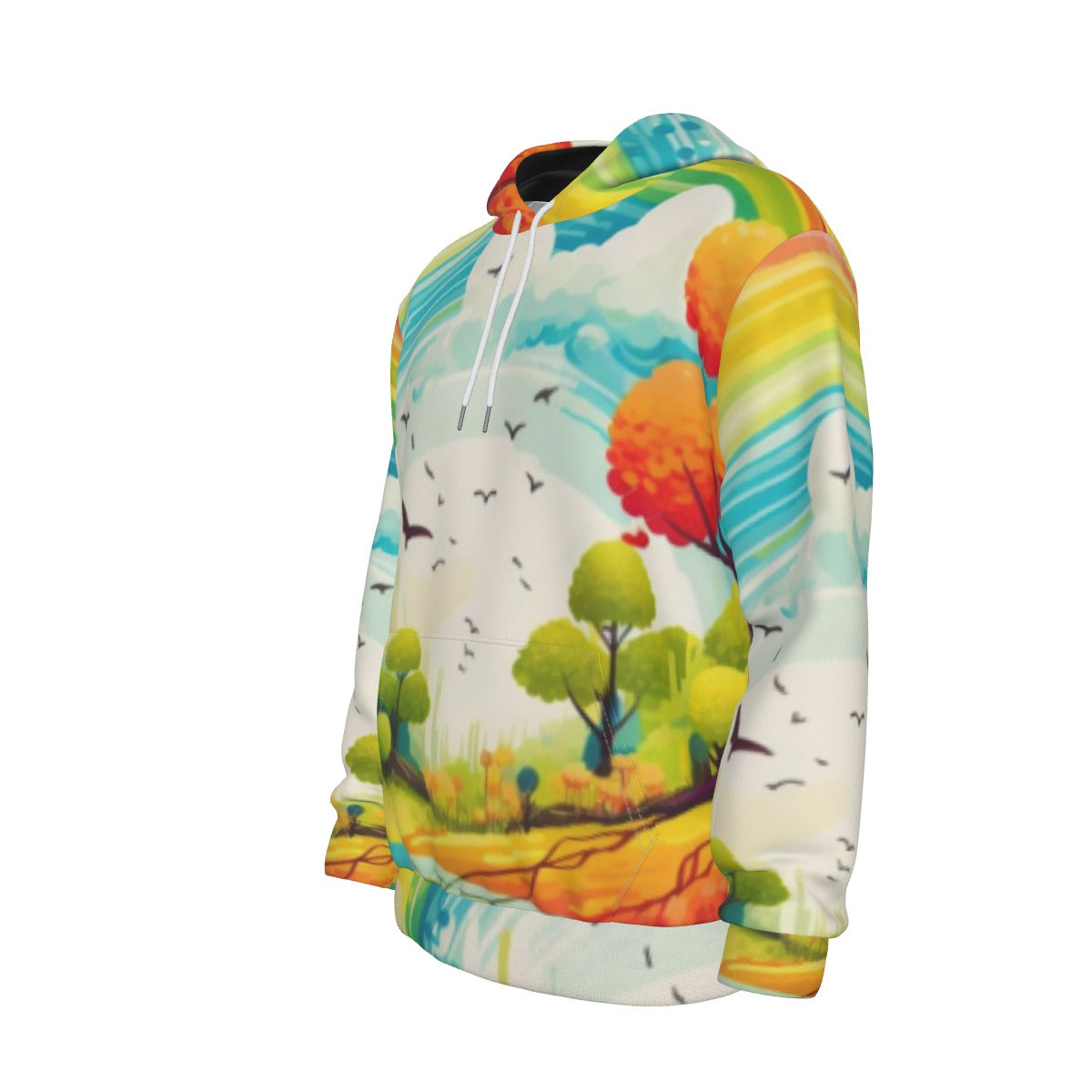 All-Over Print Men's Pullover Hoodie