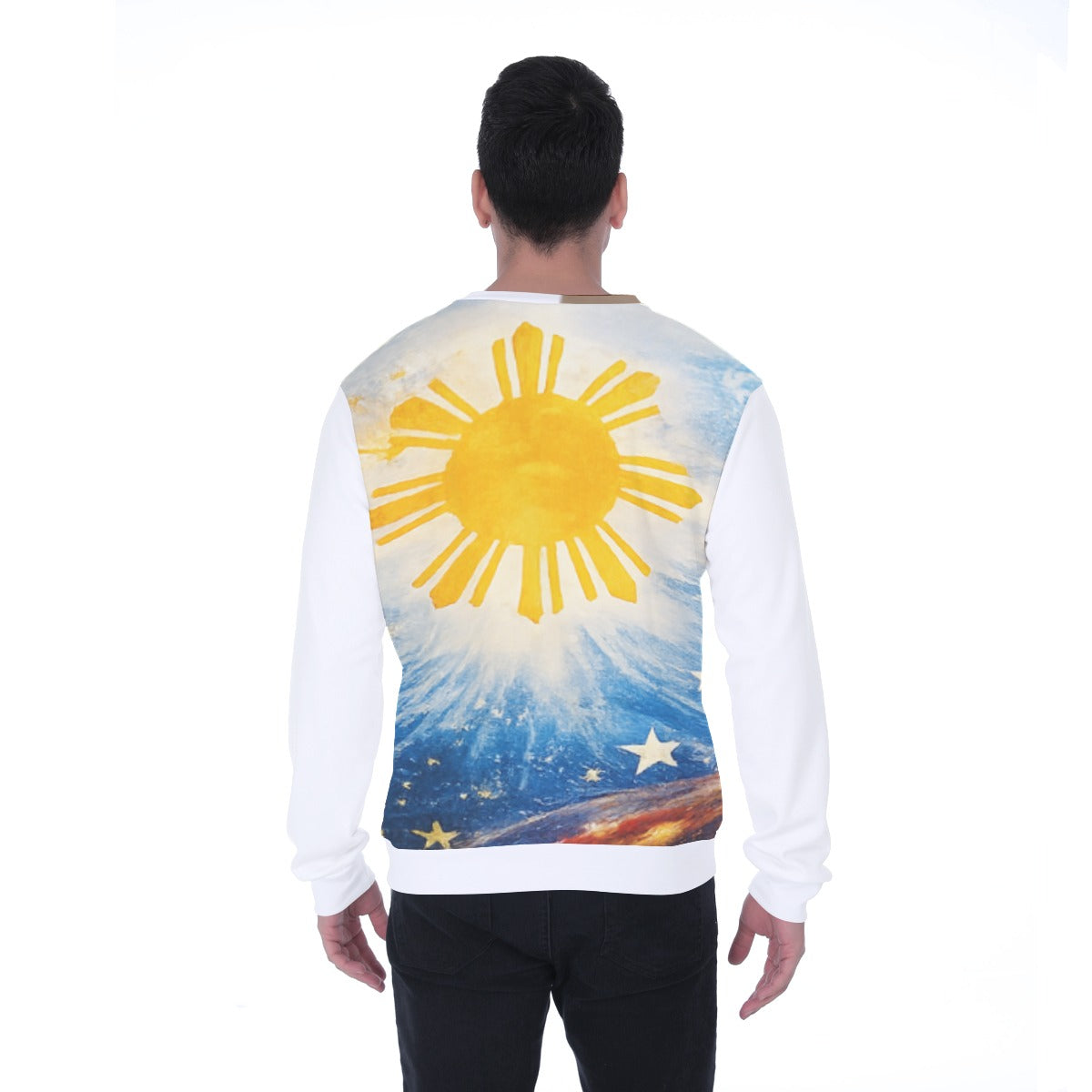 All-Over Print Men's Heavy Fleece Sweatshirt