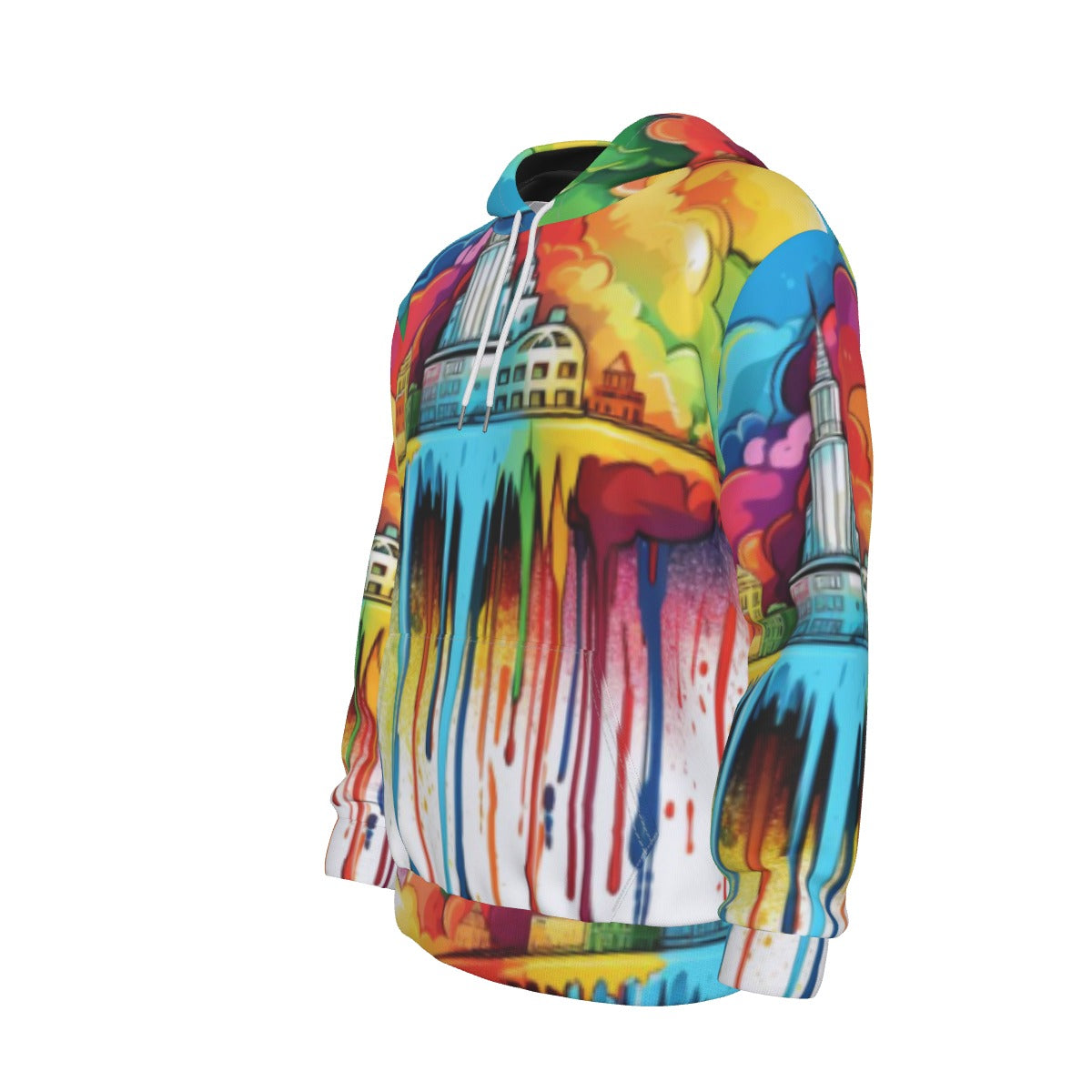 All-Over Print Men's Pullover Hoodie