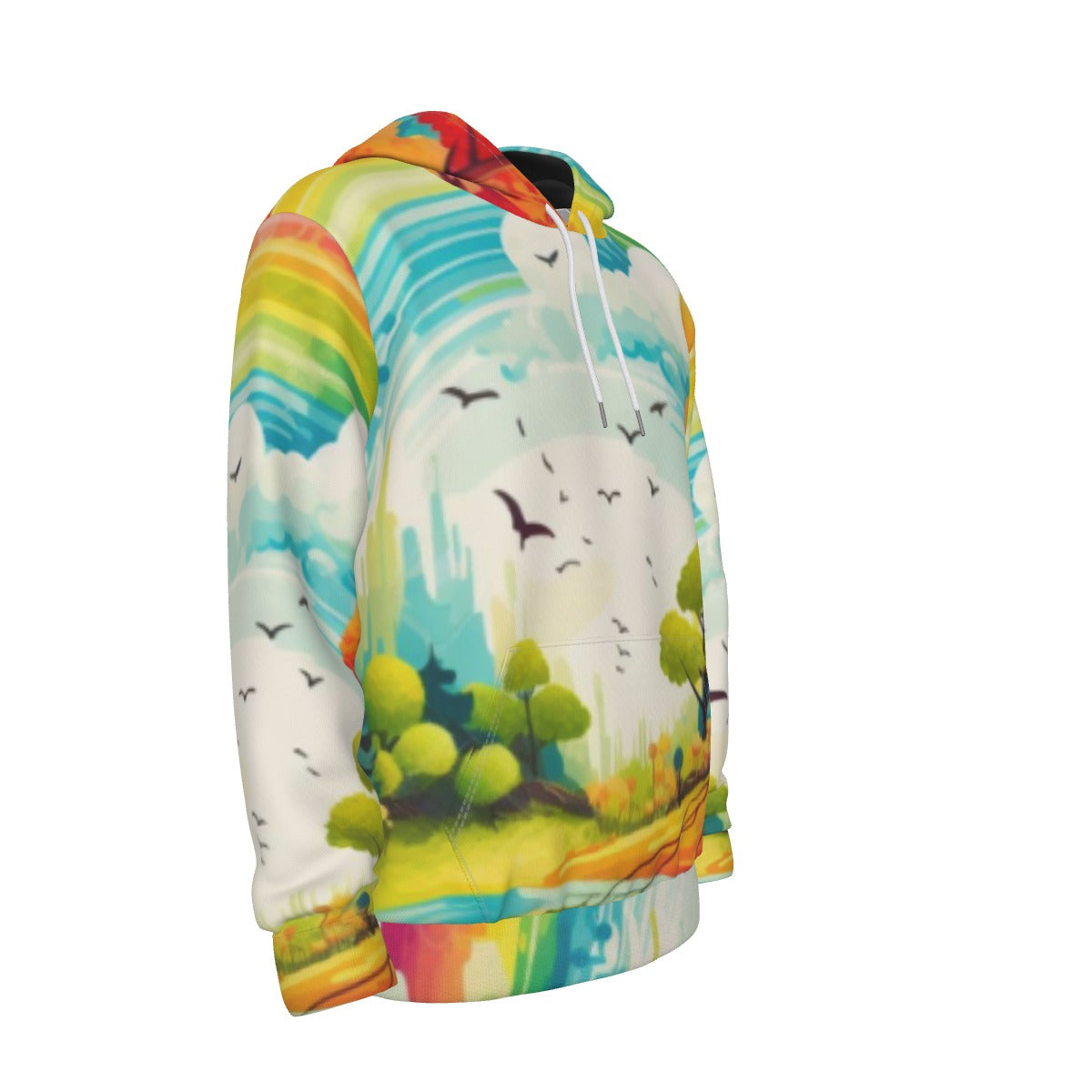 All-Over Print Men's Pullover Hoodie