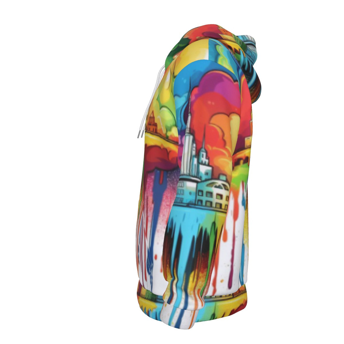 All-Over Print Men's Pullover Hoodie