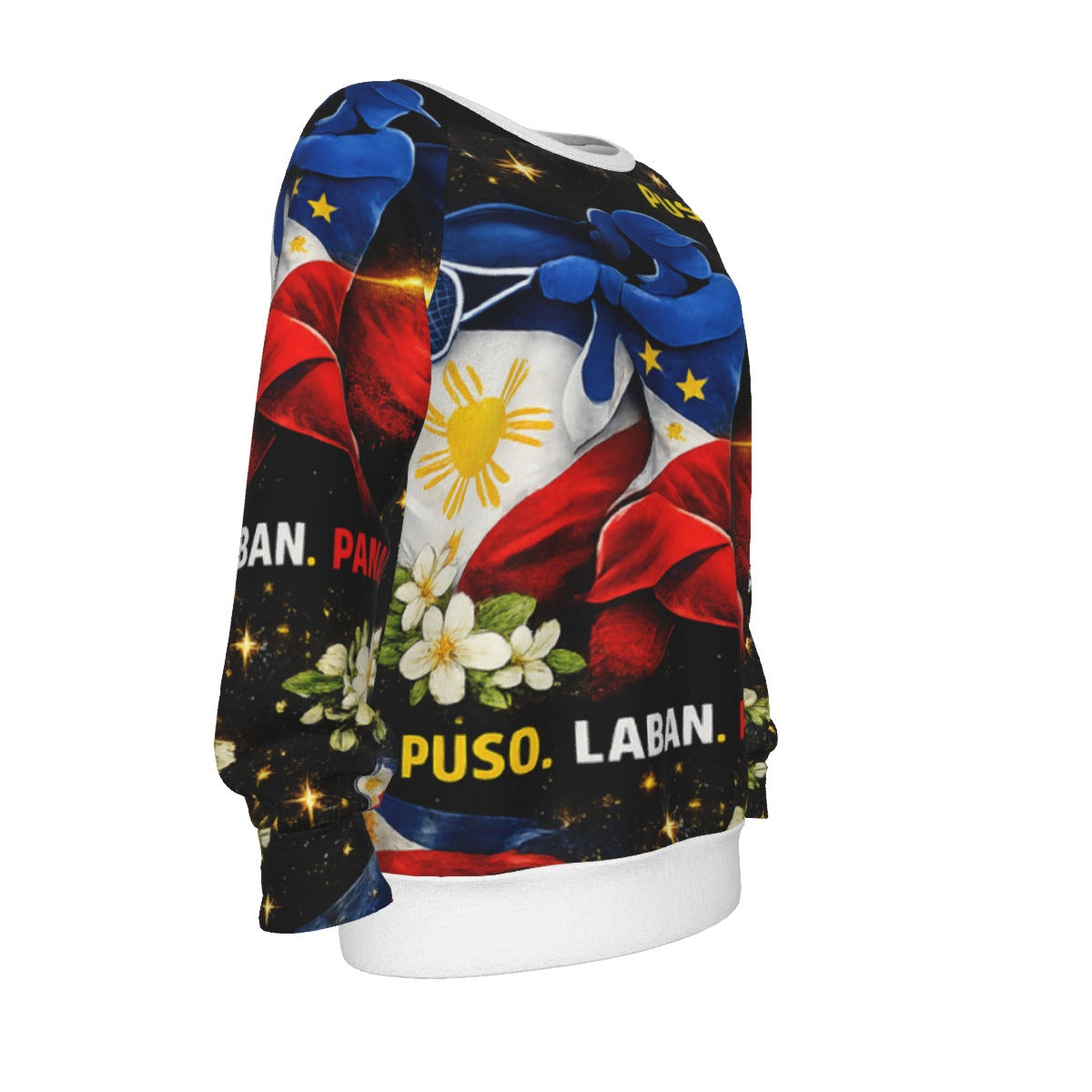 All-Over Print Women's Raglan Sleeve Sweatshirt