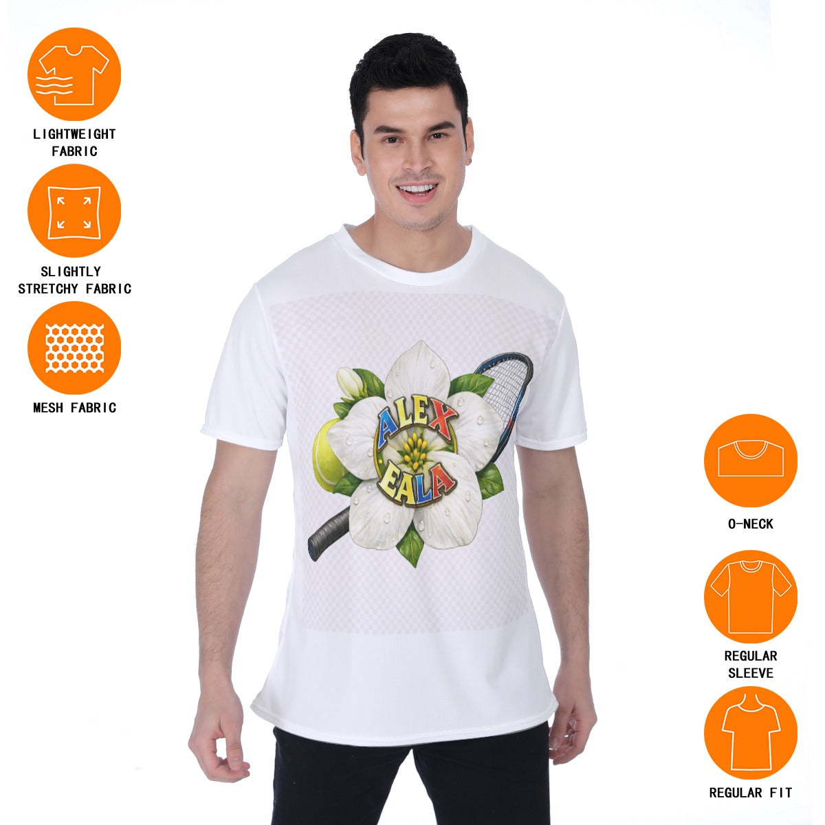 All-Over Print Men's T-shirt | Birdseye