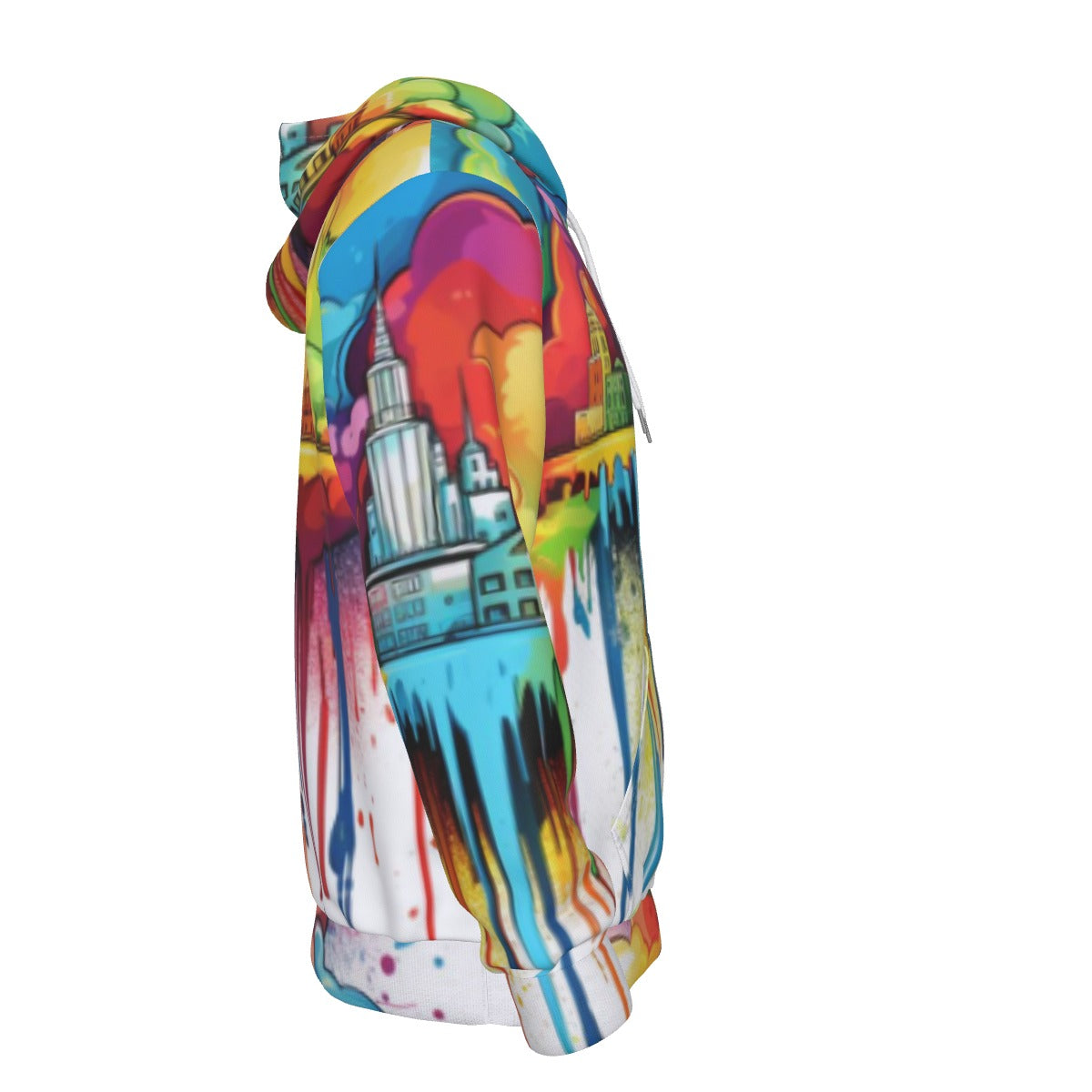 All-Over Print Men's Pullover Hoodie