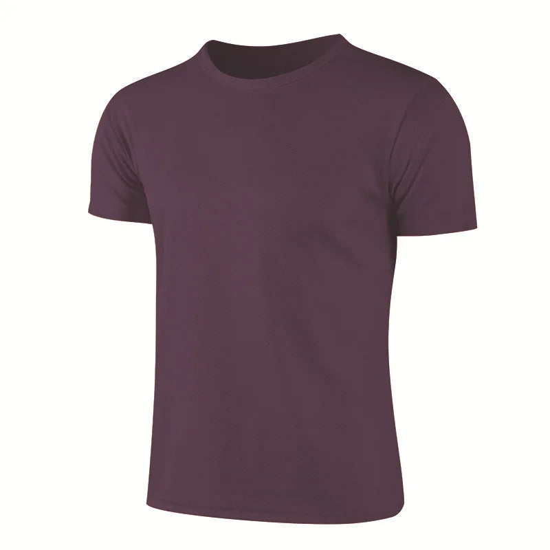 2025 Running Shirts Soccer Shirts Men's Jersey Sportswear Mens Jogging T-Shirts Quick Dry Compression Sport T-Shirt Fitness Gym