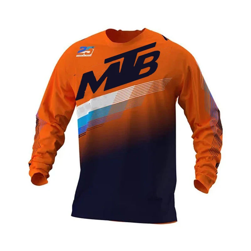 2025 New Motocross Mountain Enduro Bike Clothing Bicycle Moto Downhill T-shirt Women Men Cycling Jersey MTB Shirts BMX