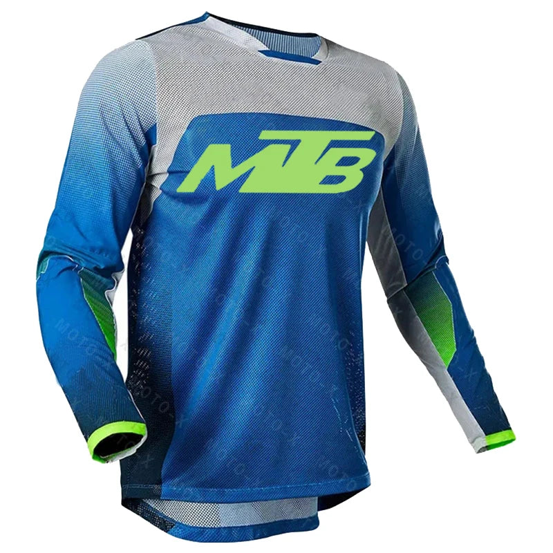 2025 New Motocross Mountain Enduro Bike Clothing Bicycle Moto Downhill T-shirt Women Men Cycling Jersey MTB Shirts BMX