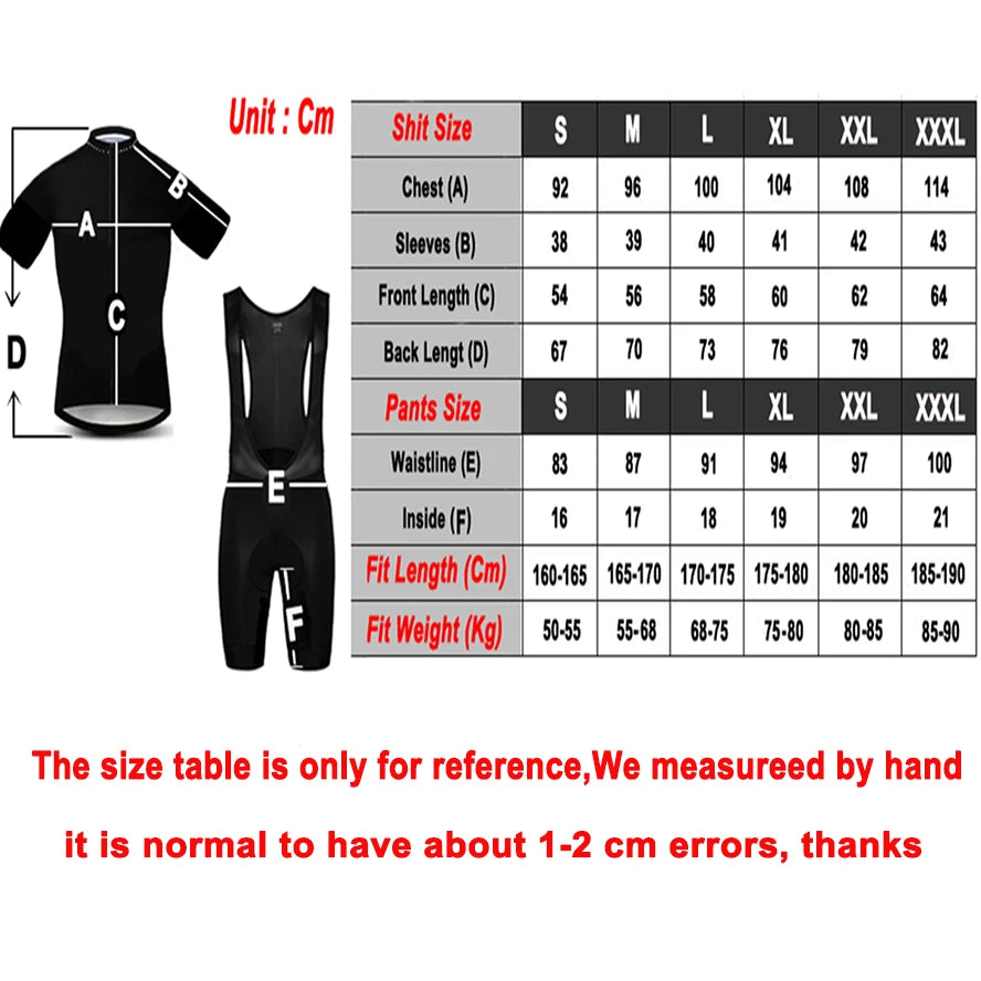 UAE Cycling Jersey Set 2026 Man's Team Short Sleeve Cycling Clothing MTB Bike Uniform Maillot Ropa Ciclismo Summer Bicycle Wear