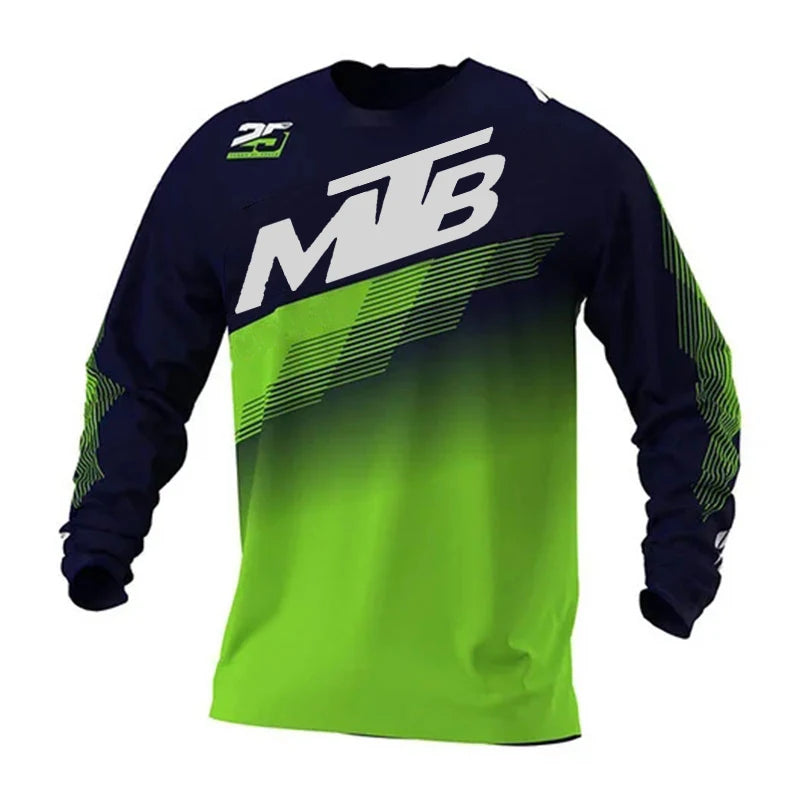 2025 New Motocross Mountain Enduro Bike Clothing Bicycle Moto Downhill T-shirt Women Men Cycling Jersey MTB Shirts BMX