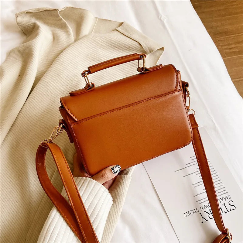 Korean Piano Design Women's Shoulder Bag PU Leather Messenger Handbag Fashion Crossbody with Coin Pocket