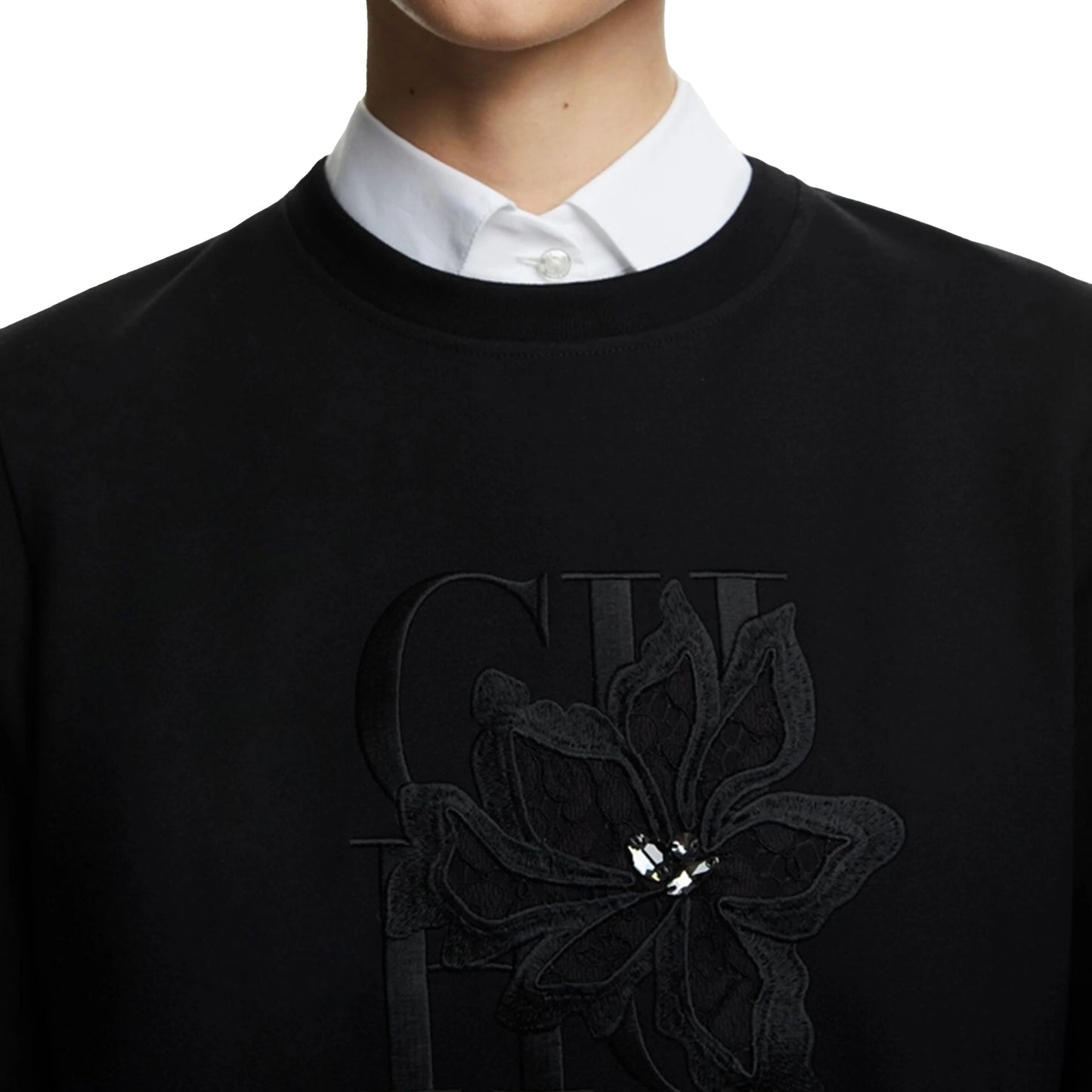 CHCH Spring Autumn New Women's Sweatshirts Coats Clothes Tops Clothing Hooded Long Sleeved Round Neck Pullover Top