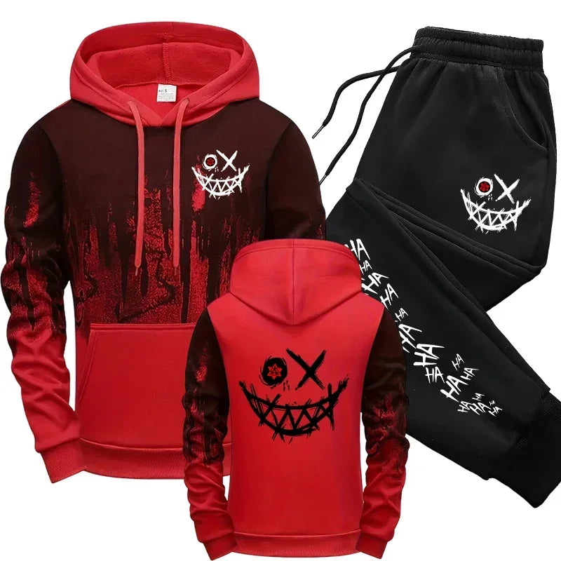 Men Single Piece Sweatshirts Sweatpants Versatile Men's Tracksuit Casual Comfort Fashion Daily Sports Simple Splashed Ink Hoodie