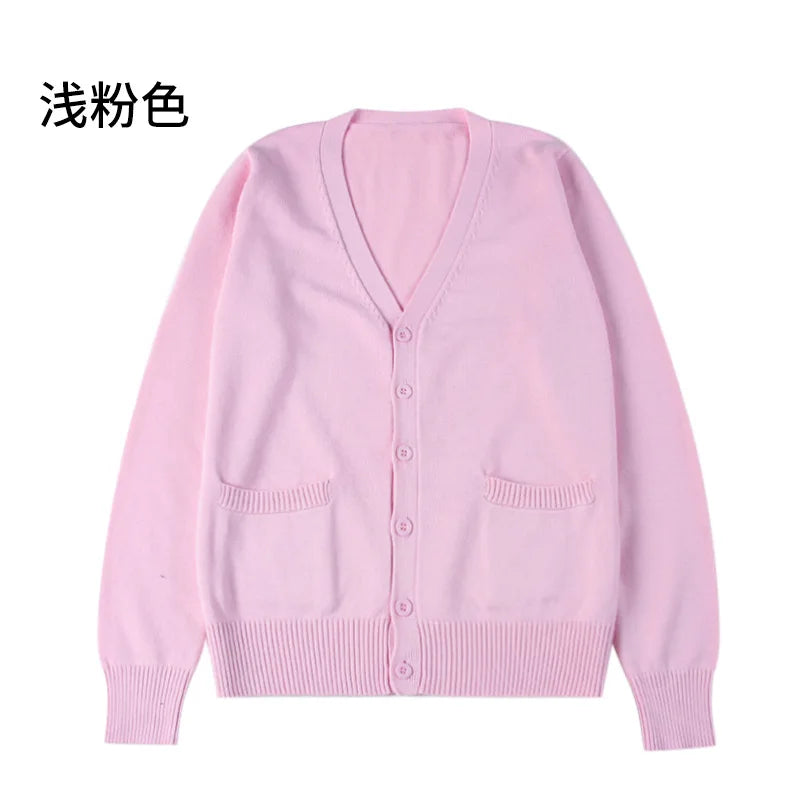 New sweater solid candy women Knit Top Fashion Female Cardigan thin spring  autumn Long sleeve adult jacket clothes Slim XS-2XL