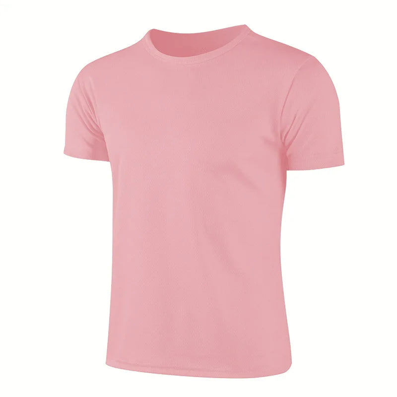 2025 Running Shirts Soccer Shirts Men's Jersey Sportswear Mens Jogging T-Shirts Quick Dry Compression Sport T-Shirt Fitness Gym