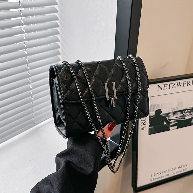 Luxury Designer Shoulder Bag Handbag Women Leather Chain Crossbody Bags For Women's Handbags Messenger Female Clutch Bags