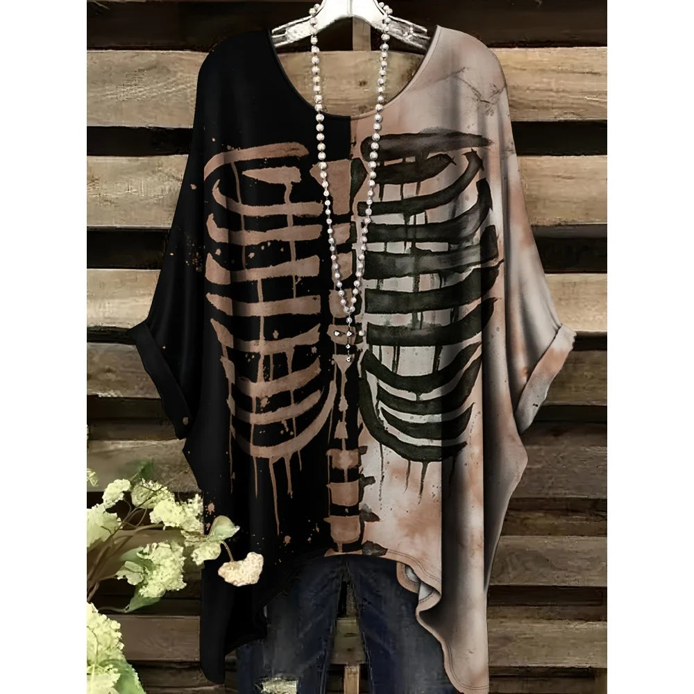 2025 New Women's T-Shirt Fashion Leopard 3D Print Tops Summer Sexy Round Neck Short Sleeve Tee Street Casual Loose Woman Clothes