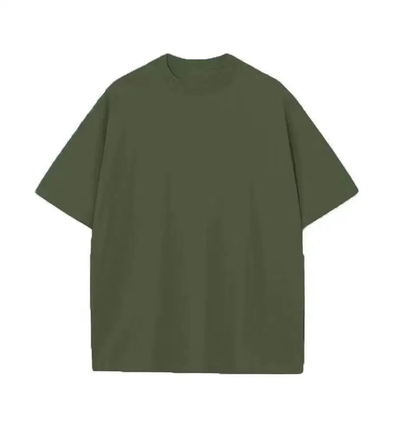 Customized Printed Leisure T Shirt Tee DIY Your Own Design Like Photo Or Logo White T-shirt Fashion Custom Men's Tops Tshirt