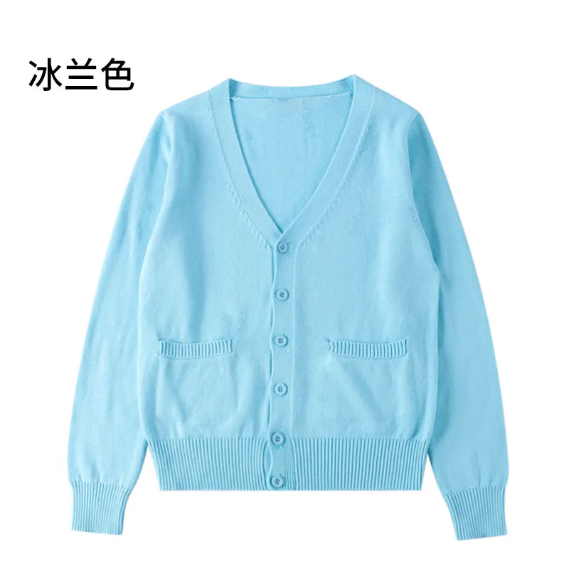 New sweater solid candy women Knit Top Fashion Female Cardigan thin spring  autumn Long sleeve adult jacket clothes Slim XS-2XL