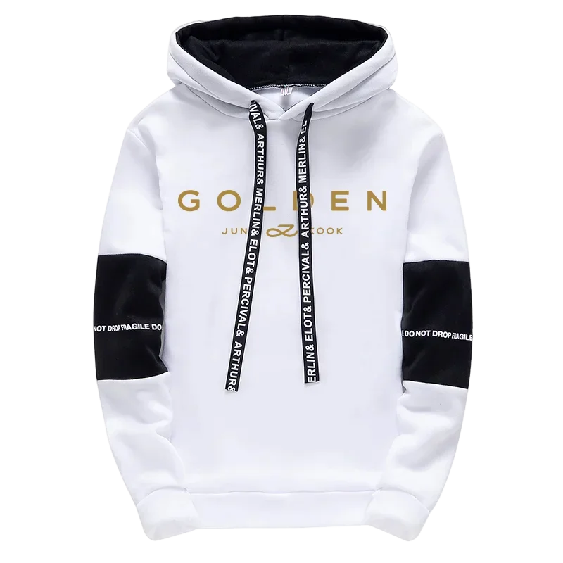 Jung Kook Fans Hoodie All Season Woman Daily Casual Sports Hooded Sweatshirts 2025 K-pop Hoody Streetwear Women's Clothes