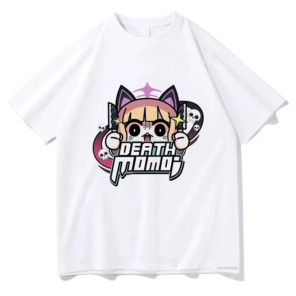Blue Anime Archive T Shirts Sugar Rush Funny Women Clothing Unisex Streetwear Manga Cosplay Clothes Graphic T-Shirts