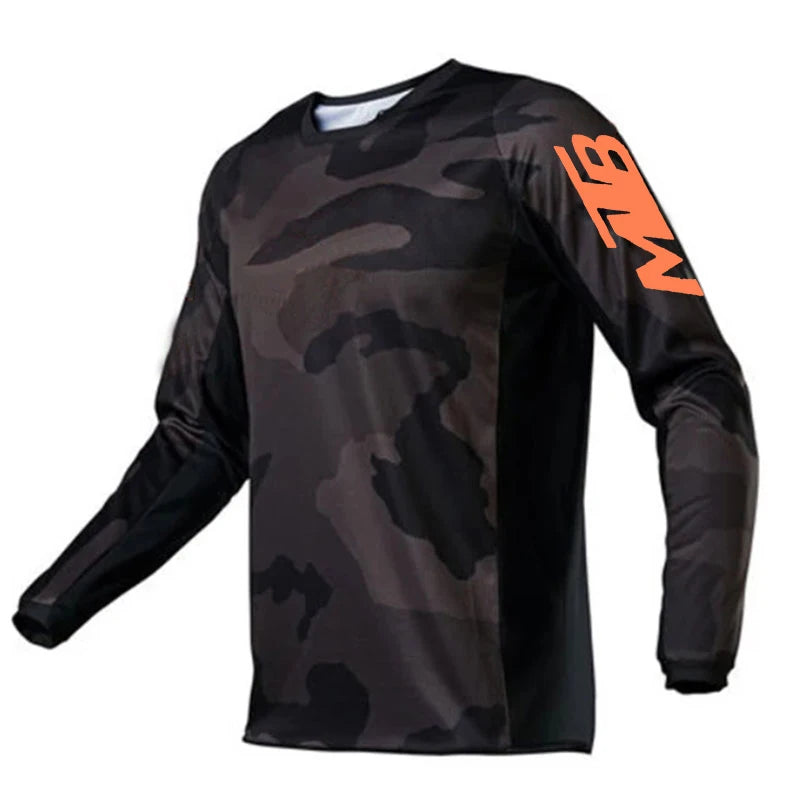 2025 New Motocross Mountain Enduro Bike Clothing Bicycle Moto Downhill T-shirt Women Men Cycling Jersey MTB Shirts BMX