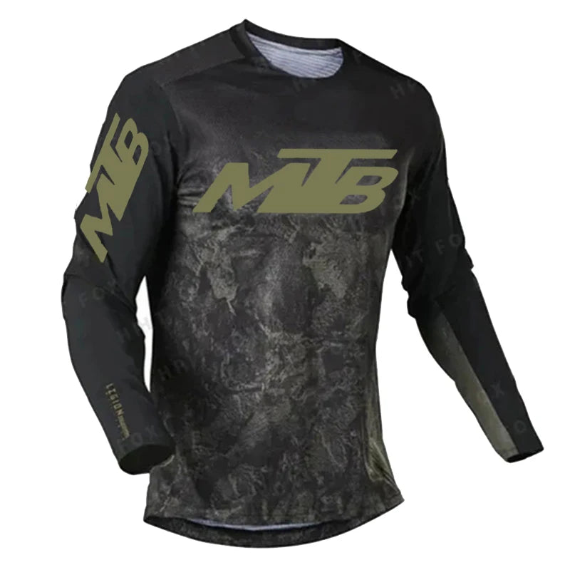 2025 New Motocross Mountain Enduro Bike Clothing Bicycle Moto Downhill T-shirt Women Men Cycling Jersey MTB Shirts BMX