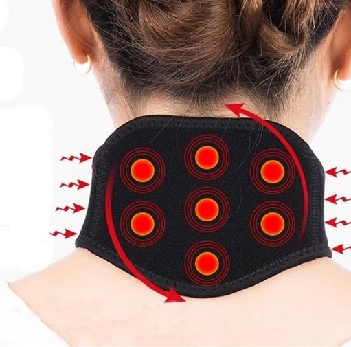 MAGNETIC THERMAL SELF-HEATING NECK PAD