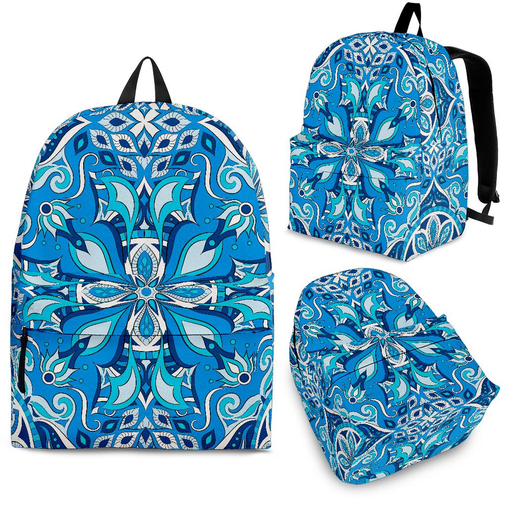 Blue Boho Magical World Backpack