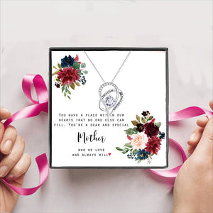 Mother Who We Loe And Always Will Gift Box + Necklace (5 Options to choose from)