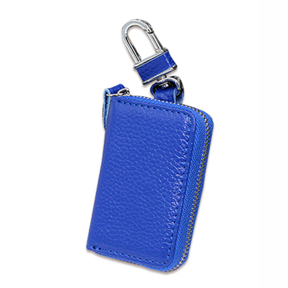 Car Key Wallet Key Holder Organizer Keychain Zipper Key Case Bag Pouch Purse