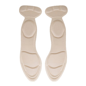 1 Pair Women High Heels Insoles Soft Foam Shockproof Massage Foot Care Shoe Pads