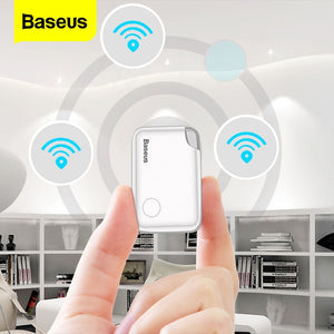 Baseus Mini GPS Tracker Anti Lost Bluetooth Tracker For Pet Dog Cat Key Phones Kids Anti Loss Alarm Smart Tag Key Finder Locator