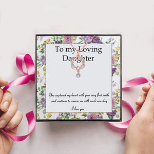 To my Loing Daughter Gift Box + Necklace (5 Options to choose from)