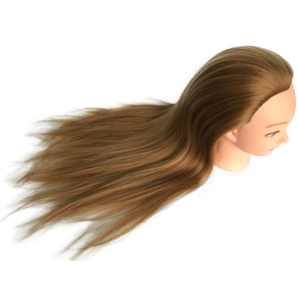 Salon Woman Mannequin Head Wig Braiding Practice Hairdressing Training Tool