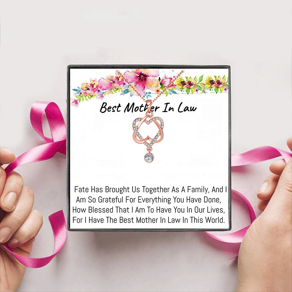 Best Mother in Law Gift Box + Necklace (5 Options to choose from)