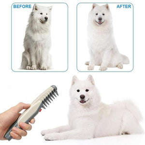 Electric Pet Grooming Brush