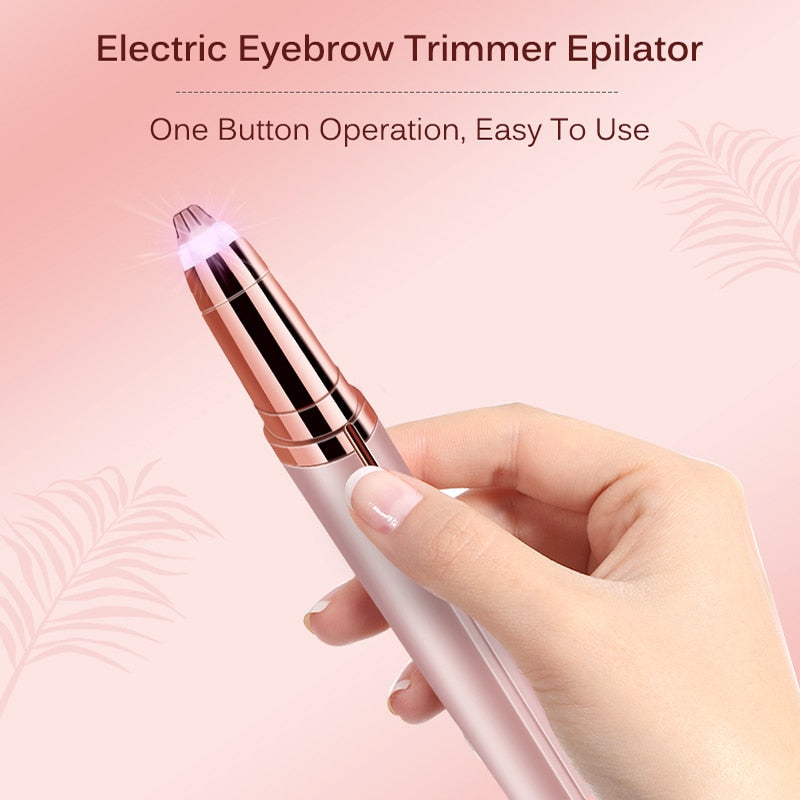 Electric Face Eyebrow Hair Remover Epilator